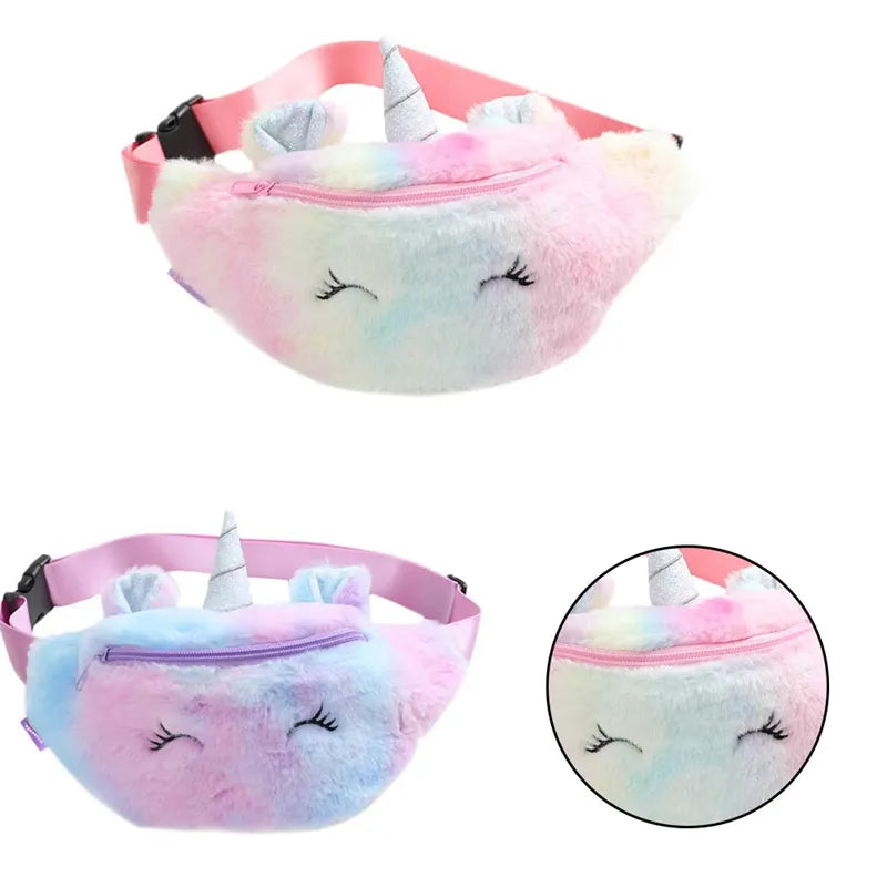 Children Cute Unicorn Waist Bag