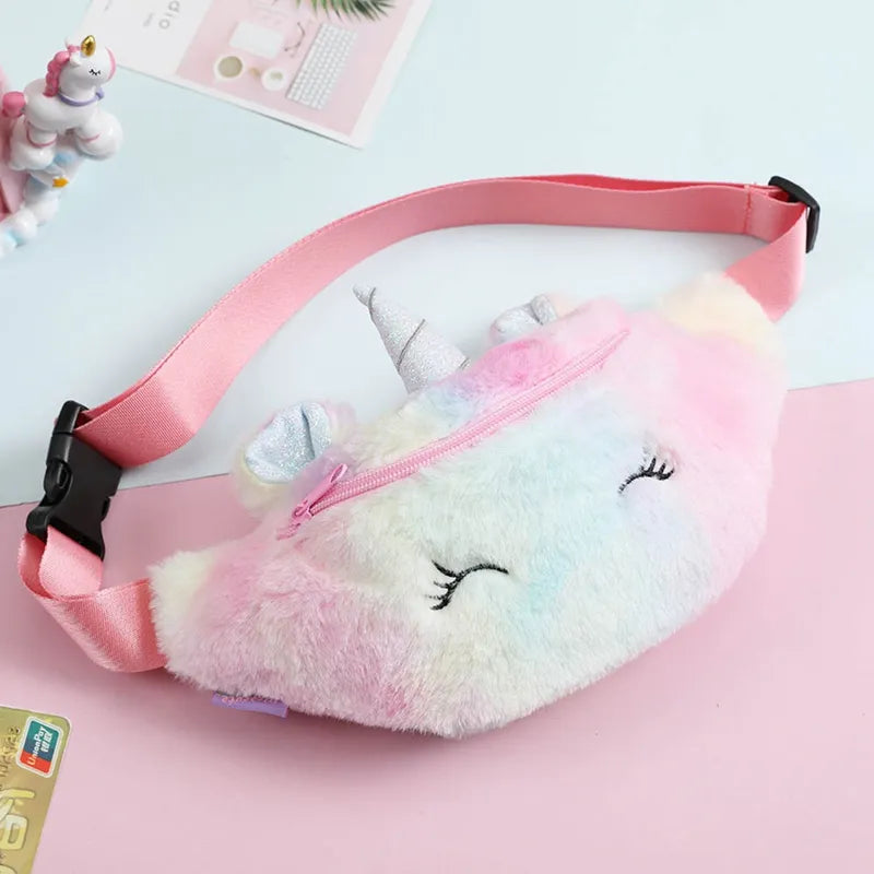 Children Cute Unicorn Waist Bag