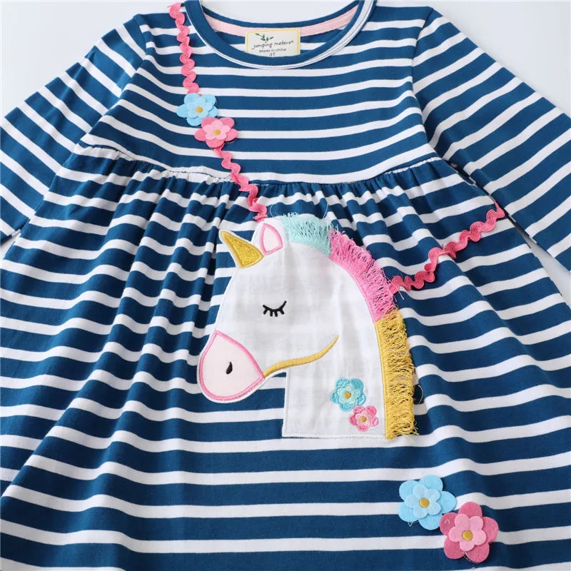 Pretty Unicorn Dresses Ages 3-8 Years