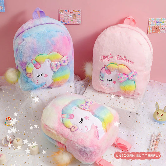 Lovely Soft Unicorn Backpacks Variety of Colours