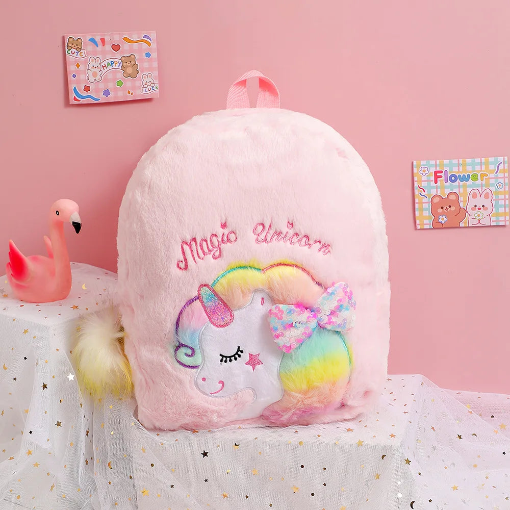 Lovely Soft Unicorn Backpacks Variety of Colours