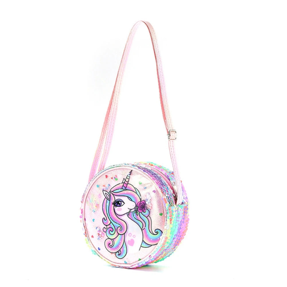 Sequined Crossbody Bag