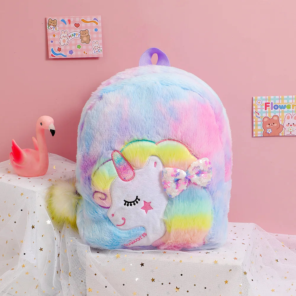 Lovely Soft Unicorn Backpacks Variety of Colours