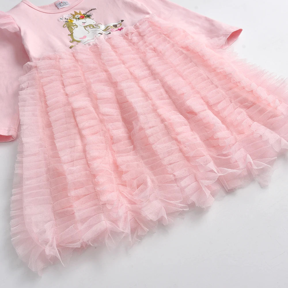 Pretty Unicorn Dresses Ages 3-8 Years