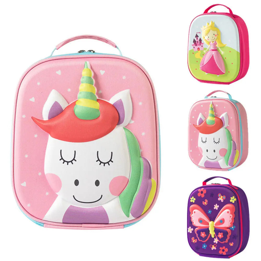 Colourful Unicorn Insulated Thermal Lunch Bag Kids