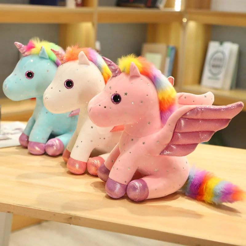 10/20/30cm Angel Unicorn Soft Toy