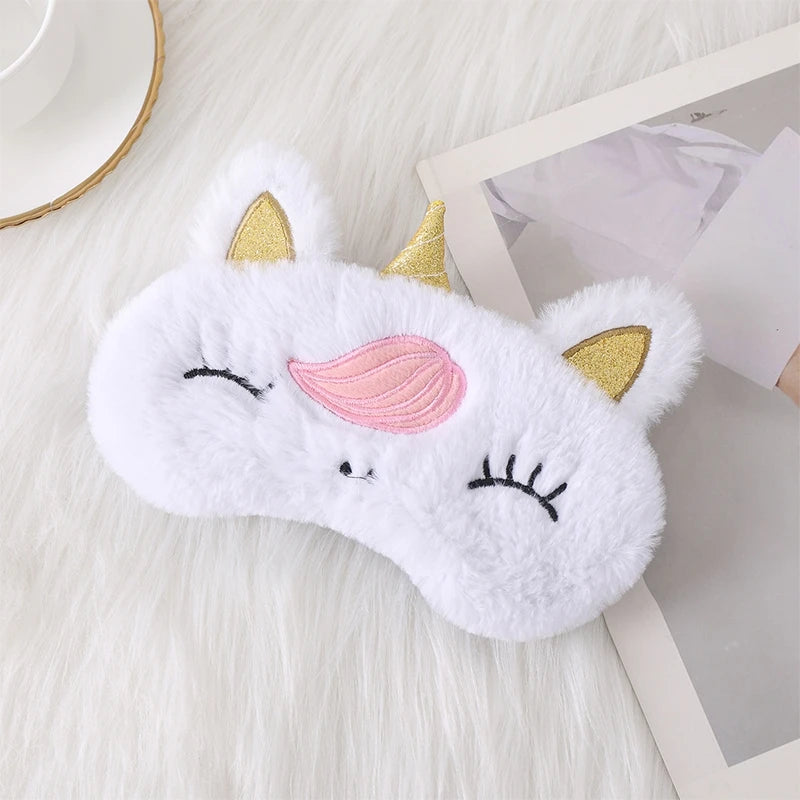 Plush Sleeping Eye Mask