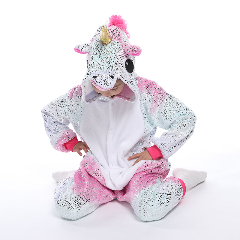 Unicorn Jumpsuits for Girls and Boys Goldscale