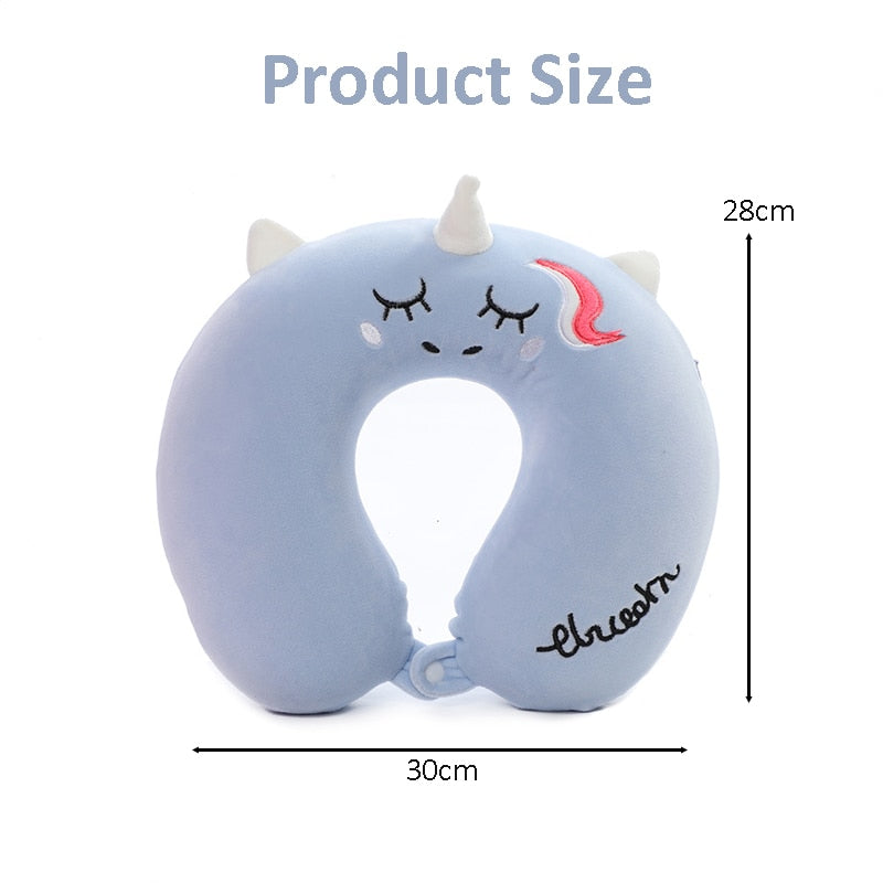 Kids Unicorn Travel Neck Pillow