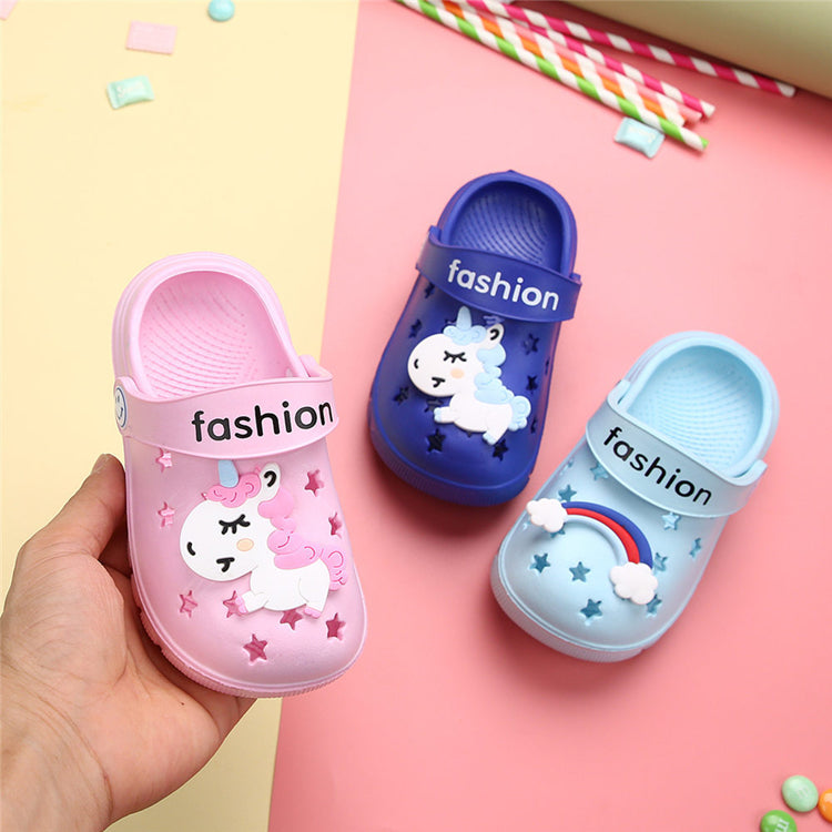 Unicorn Summer Rainbow Shoes for Boys and Girls Cyan