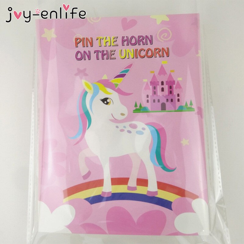 Unicorn Party Game Pin The Horn On The Unicorn