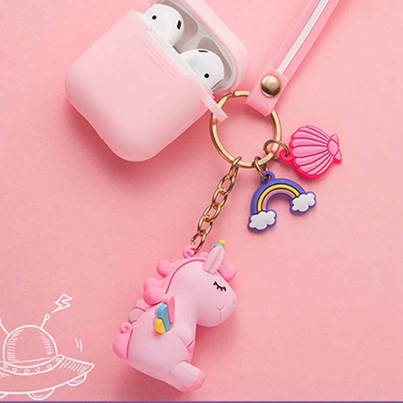 Cute Unicorn Keychain 