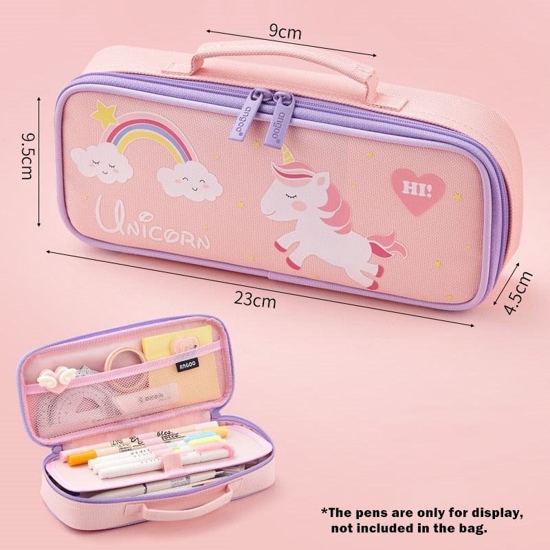 Large Unicorn Pencil Case