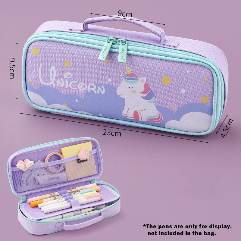 Large Unicorn Pencil Case