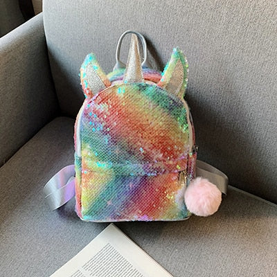 Sequined Unicorn Backpacks