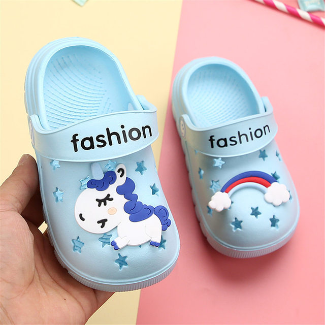 Unicorn Summer Rainbow Shoes for Boys and Girls Cyan