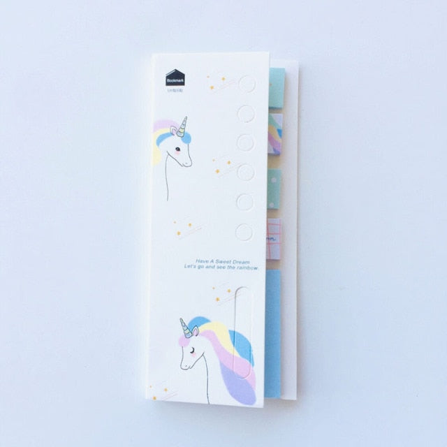 4+1 Minature Unicorn Memo Pad