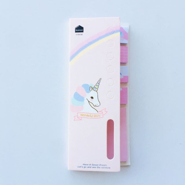 4+1 Minature Unicorn Memo Pad