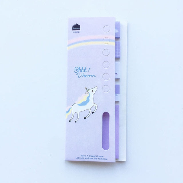 4+1 Minature Unicorn Memo Pad