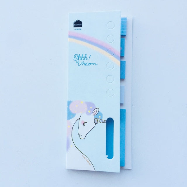 4+1 Minature Unicorn Memo Pad