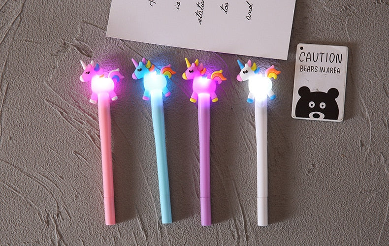 4 Pc Set Unicorn Gel Pens