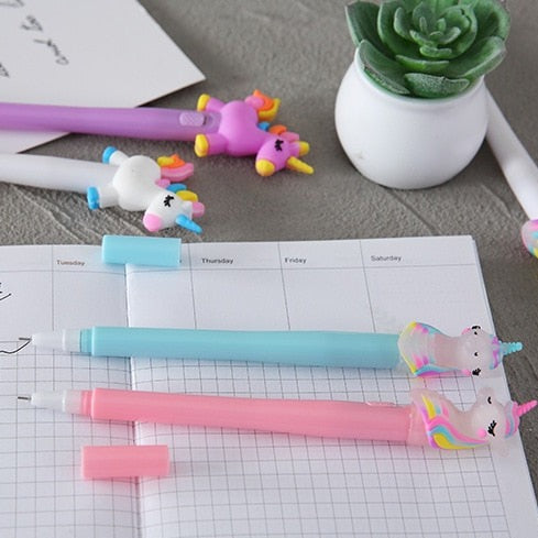 4 Pc Set Unicorn Gel Pens