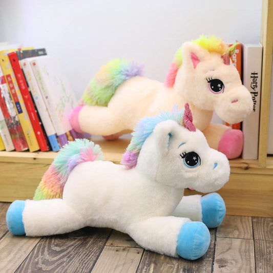 Rainbow Unicorn Plush Toys 40cm 60cm 80cm