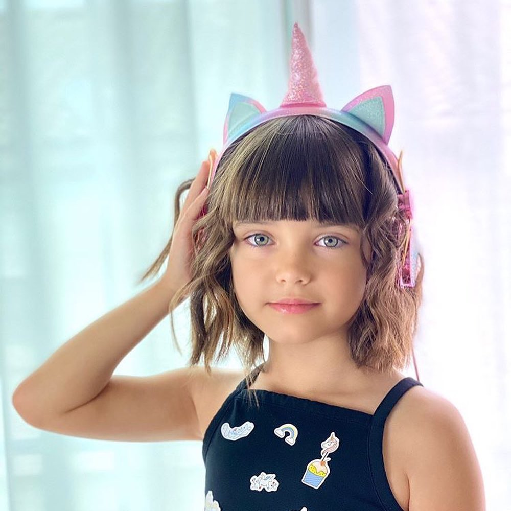 Cute Wired Unicorn Headphone With Microphone