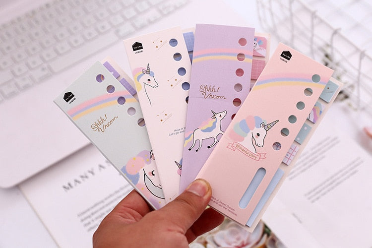 4+1 Minature Unicorn Memo Pad