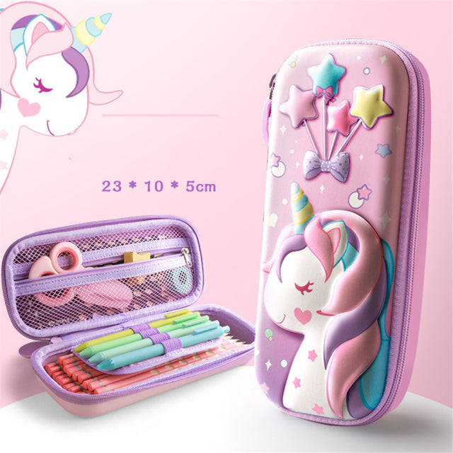 Cute 3D Unicorn Pencil Case Dream Unicorn Small