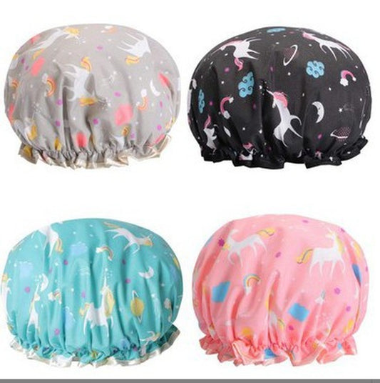 New Unicorn Pony Shower Caps