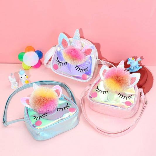 Shiny Rainbow Unicorn Shoulder Bag