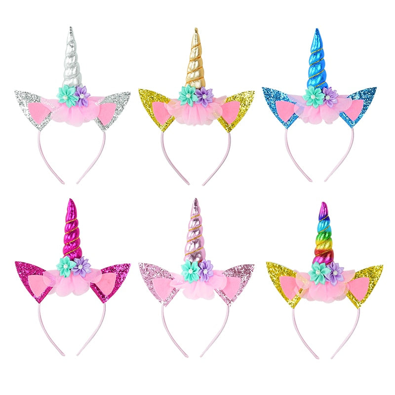 Unicorn Headband in Assorted Colours