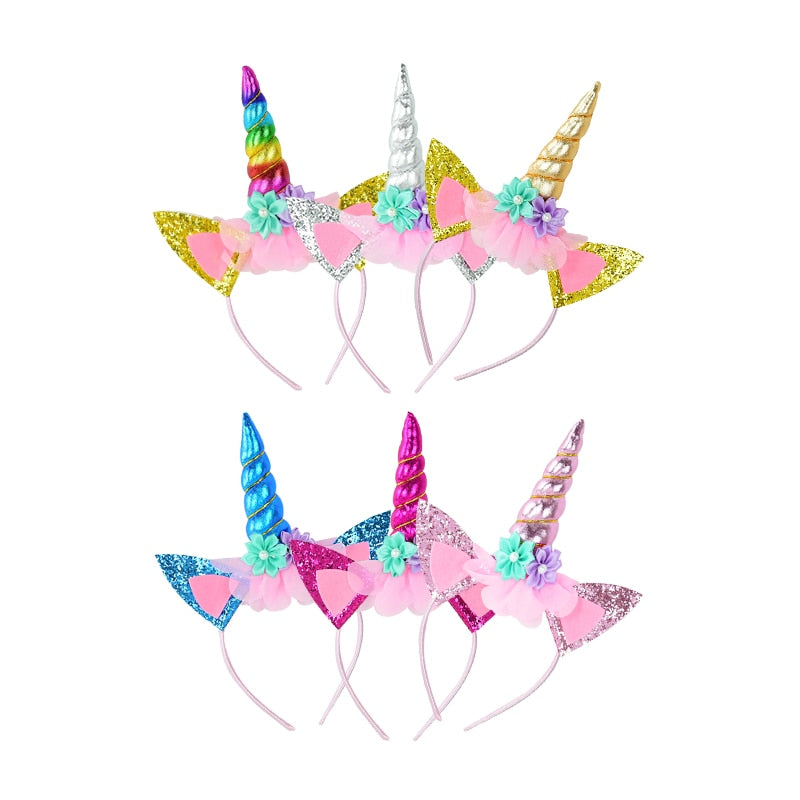 Unicorn Headband in Assorted Colours