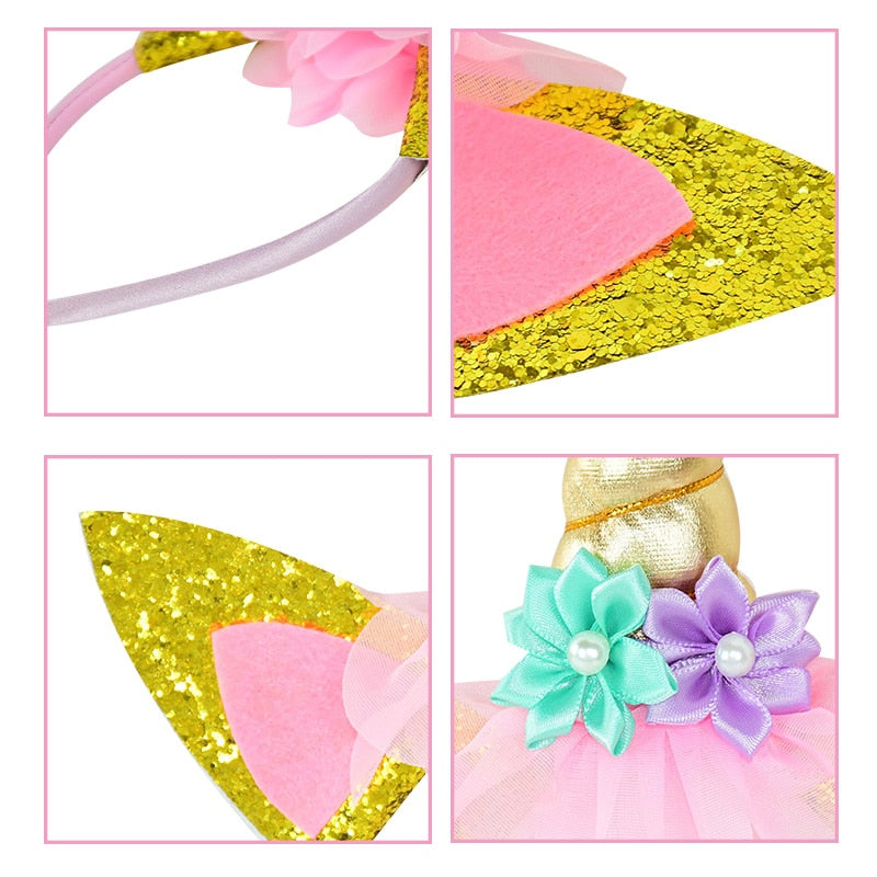 Unicorn Headband in Assorted Colours