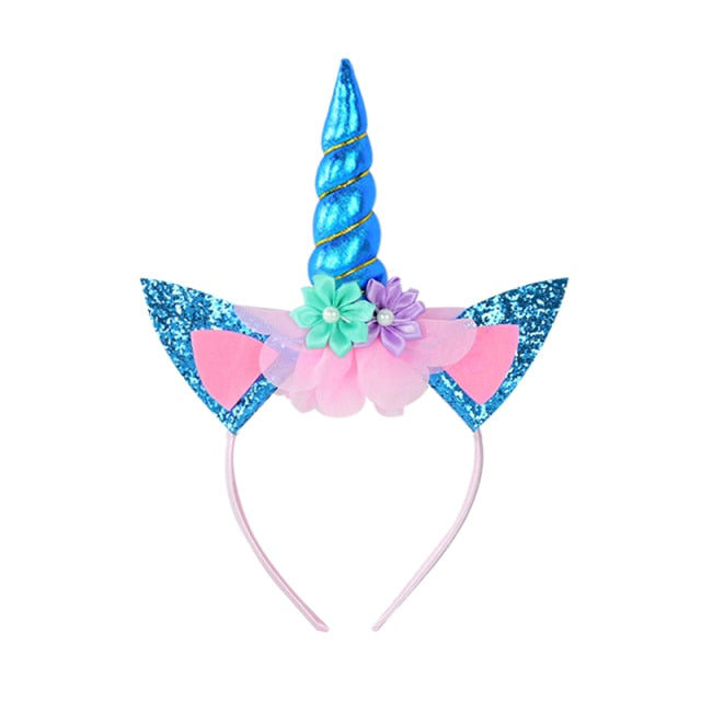 Unicorn Headband in Assorted Colours