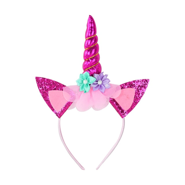 Unicorn Headband in Assorted Colours