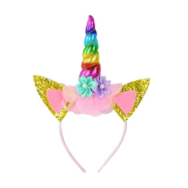 Unicorn Headband in Assorted Colours