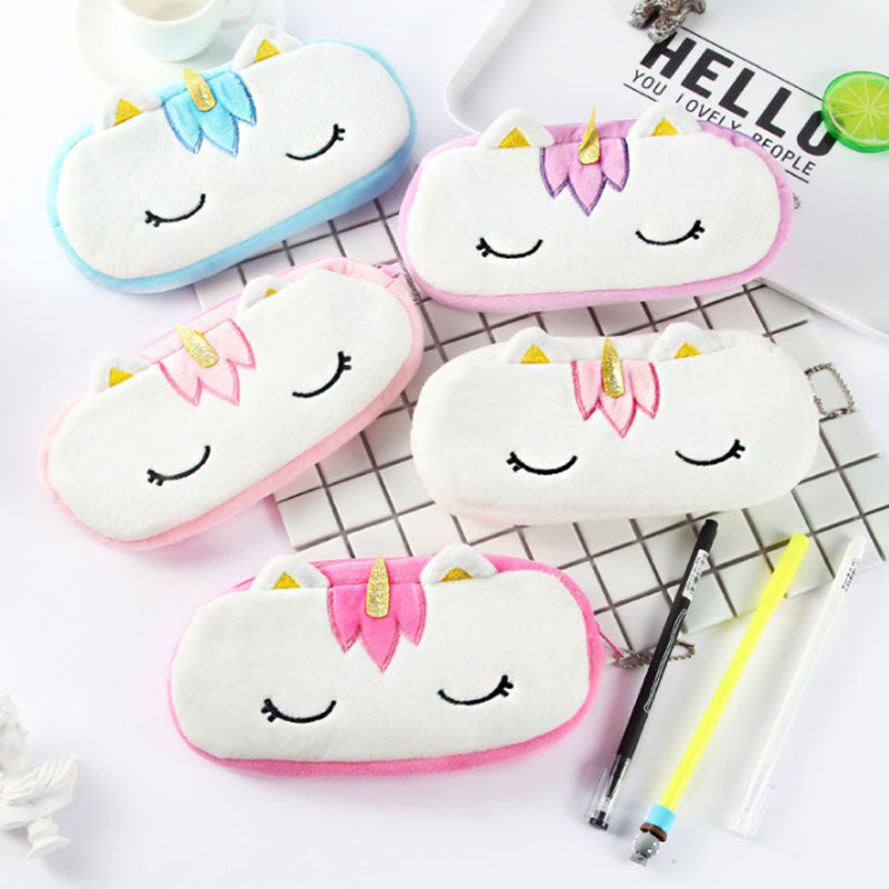 Cute Unicorn Pencil Case in 5 Colour