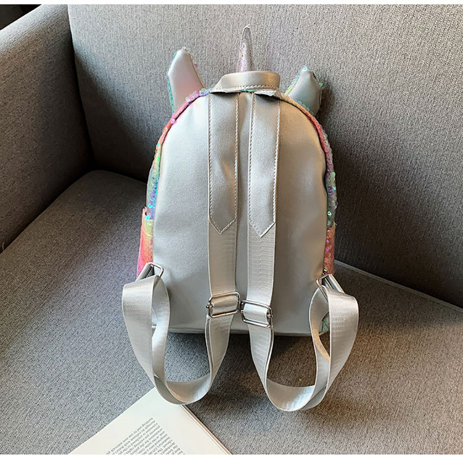 Sequined Unicorn Backpacks