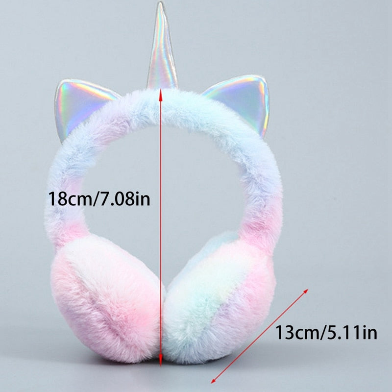 Cute Unicorn Ear Muffs