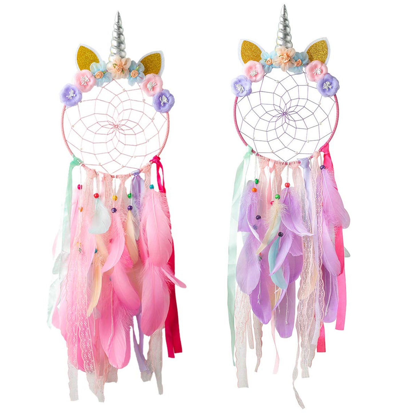 Beautiful Boho Unicorn Dream Catcher