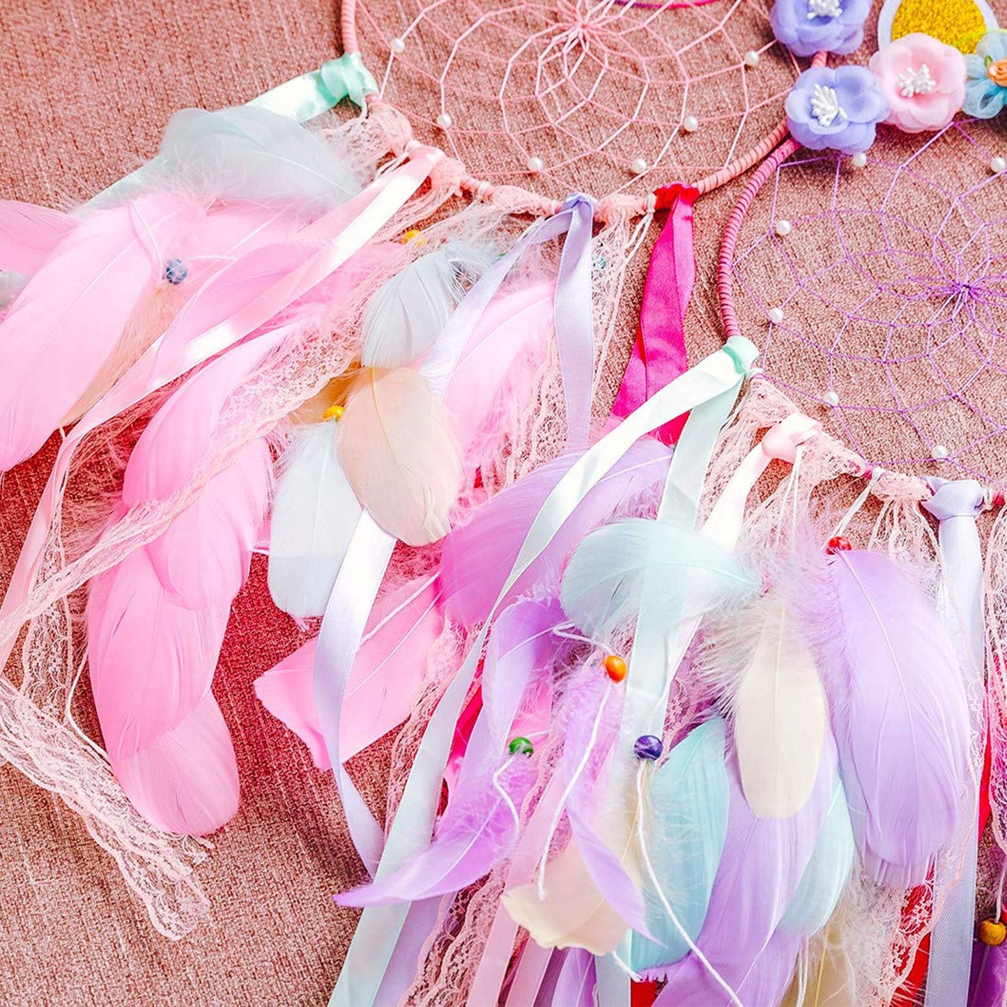 Beautiful Boho Unicorn Dream Catcher