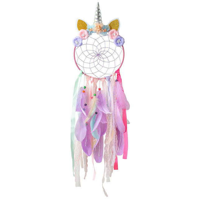 Beautiful Boho Unicorn Dream Catcher