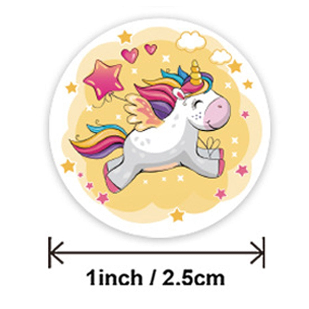 100-500pcs Unicorn Sticker for Kids