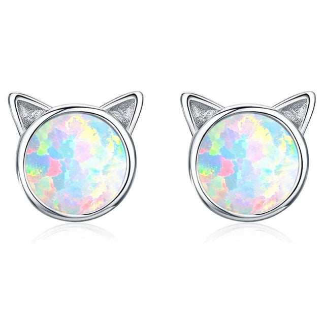 New Cute Unicorn Stud Earrings