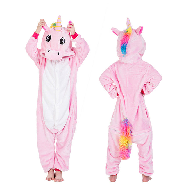 Unicorn Jumpsuits for Girls and Boys Pink Pegasus