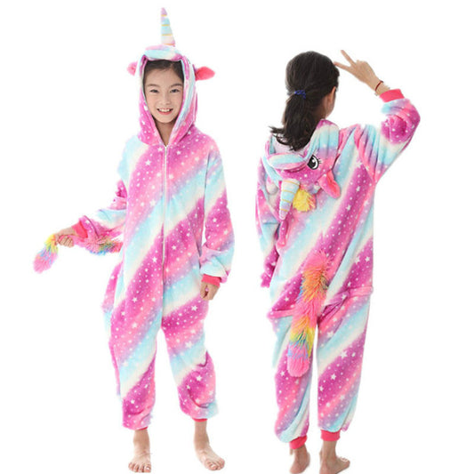 Unicorn Jumpsuits for Girls and Boys Rose Star